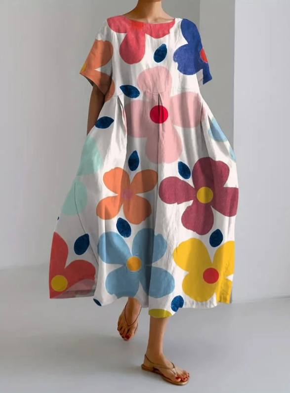 Gàlia - Vestido de verano floral
