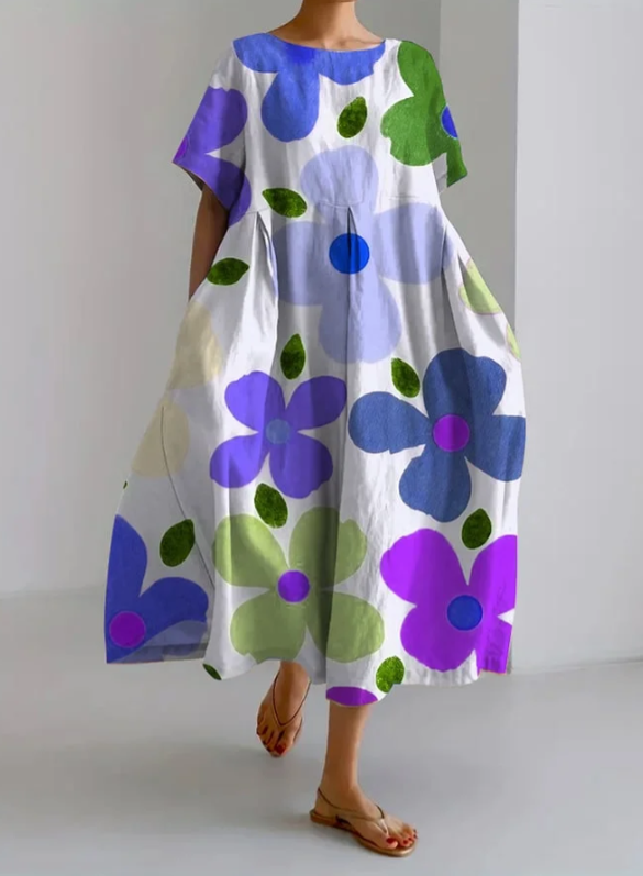 Gàlia - Vestido de verano floral