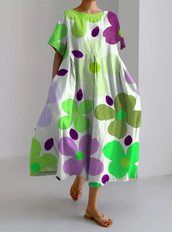 Gàlia - Vestido de verano floral