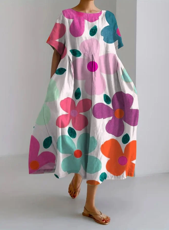Gàlia - Vestido de verano floral