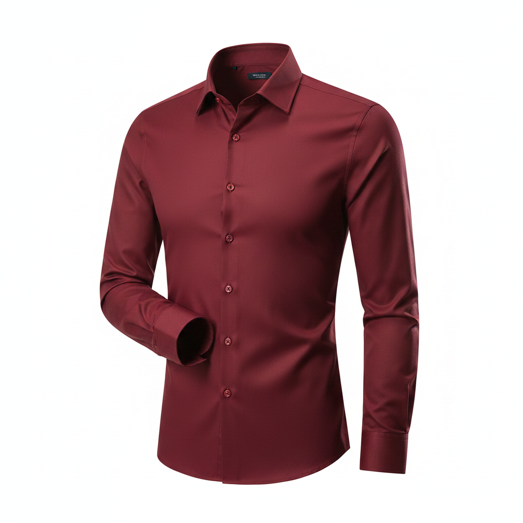 Camisa burdeos HD