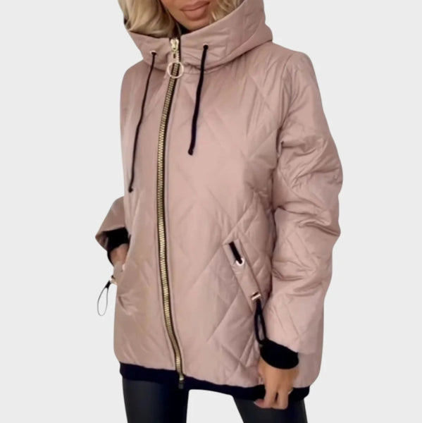 Paola | Chaqueta acolchada con capucha y cremallera