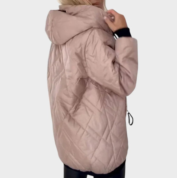 Paola | Chaqueta acolchada con capucha y cremallera