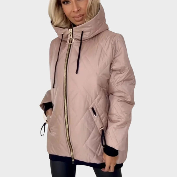 Paola | Chaqueta acolchada con capucha y cremallera